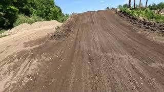 Riding dirt bike at Mx101 epping New Hampshire yz85