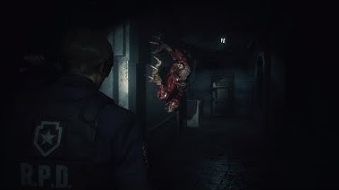 Resident Evil 2 Remake - First Licker Encounter