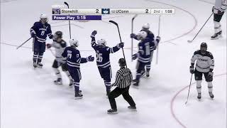 Stonehill College Mens Ice Hockey Highlights First Half 2025-26 Season