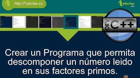 ciclo while -- visual C++ (factores primos)