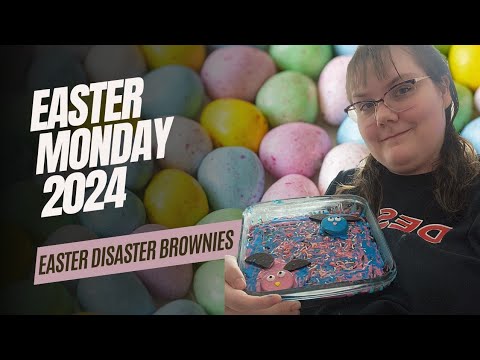easter Monday 2024 Easter Disaster brownies - YouTube