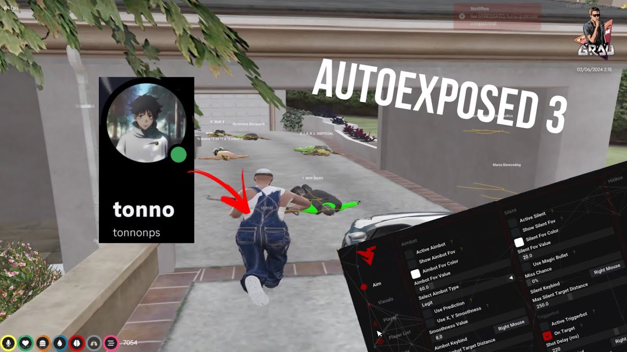 AUTOEXPOSED 3 - 7 wl in un mese #graufivem #fivemrp #fivemitalia