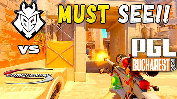 WINNER TO PLAYOFFS! G2 vs Complexity – HIGHLIGHTS - PGL Bucharest 2025 | CS2