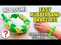 Braided bracelet | Friendship band | Hairties Bracelet | DIY | Viral Bracelet idea | fishtail