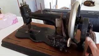 Antique Naumann sewingmachine