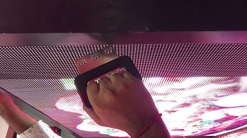 front service led screen for easy service at outdoor