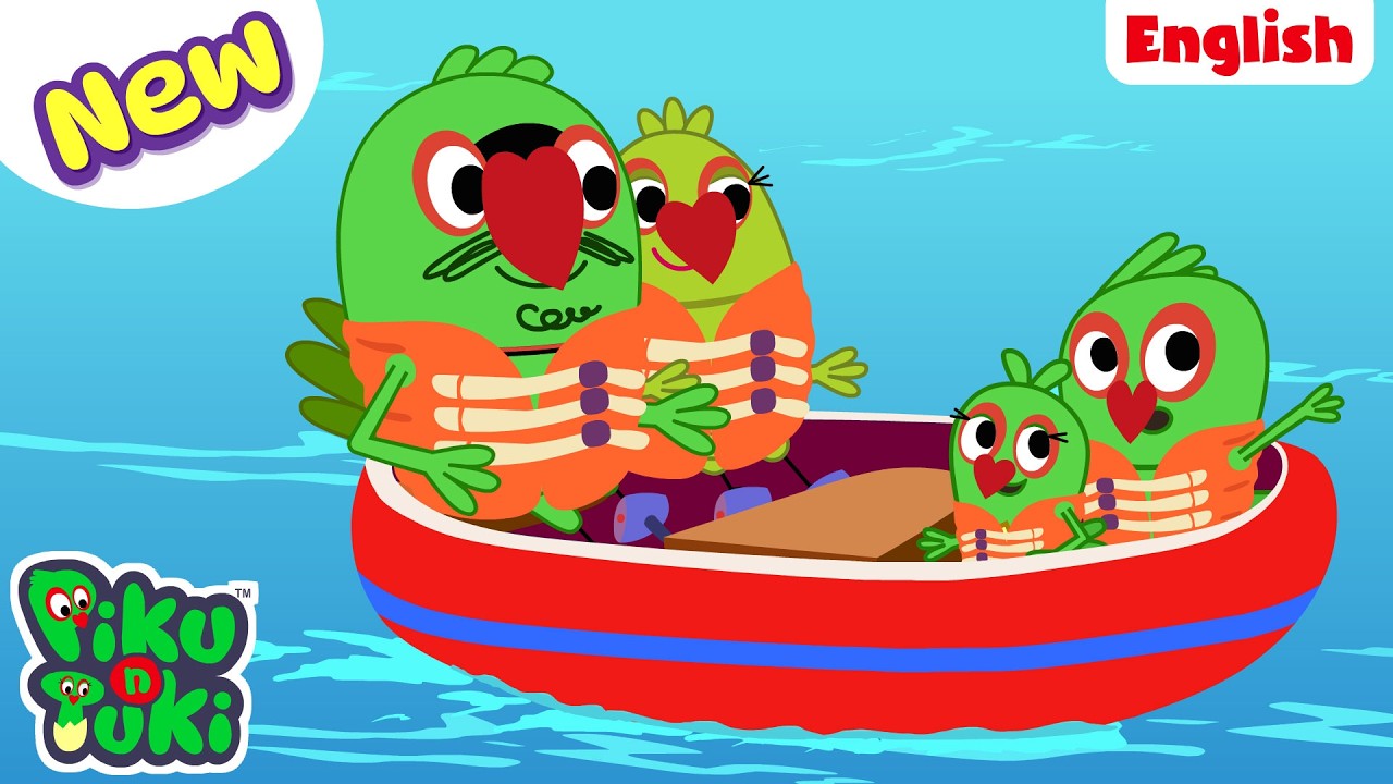 The Boat Ride | English Moral Stories | English Animated | English Cartoon | Piku N Tuki