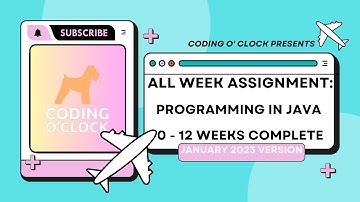 Programming in JAVA | NPTEL All Week Assignment January 2023
