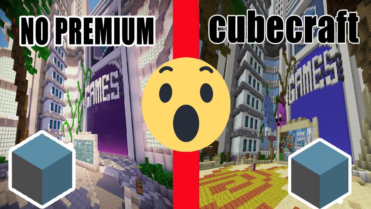 😱ESTE ES EL MAYOR SERVER PARECIDO A CUBECRAFT NO PREMIUM!😎 1.8 REVIEW ...