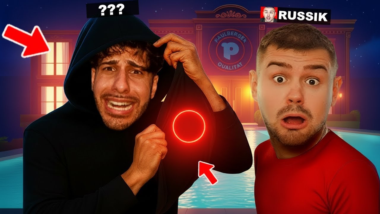 dieser YOUTUBER ist der STALKER in PAULBERGER VILLA! 👀🔴🏠