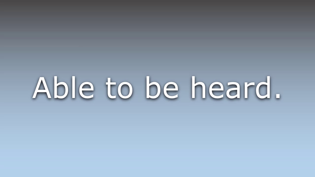 What Does Audible Mean YouTube What Does Audible Mean YouTube