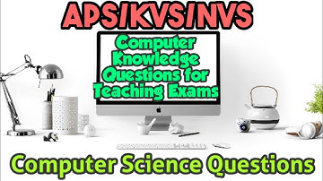 Army Public School: Computer Related Questions