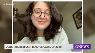 Congrats to TV-3's very own, Rebecca Duke! TAMUCC class of 2020.