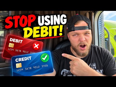 Truck Drivers: STOP Using Debit Cards! Here's Why…
