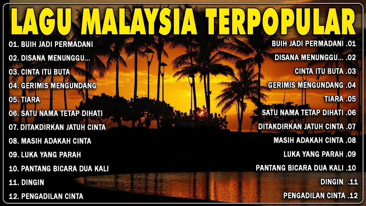 Lagu Malaysia Menyentuh Terbaik | Lagu Slow Rock Terbaik 90an | Koleksi Lagu Kenangan Terpopular🎶