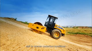 How to operate a SEM512 Soil Compactor Single Drum Road Roller#caterpillar #roadroller#soilcompactor