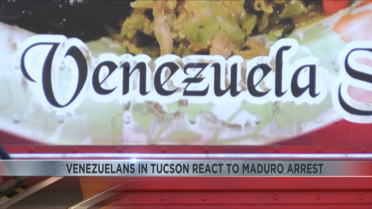 Local Venezuelans react to the arrest of leader Nicolás Maduro