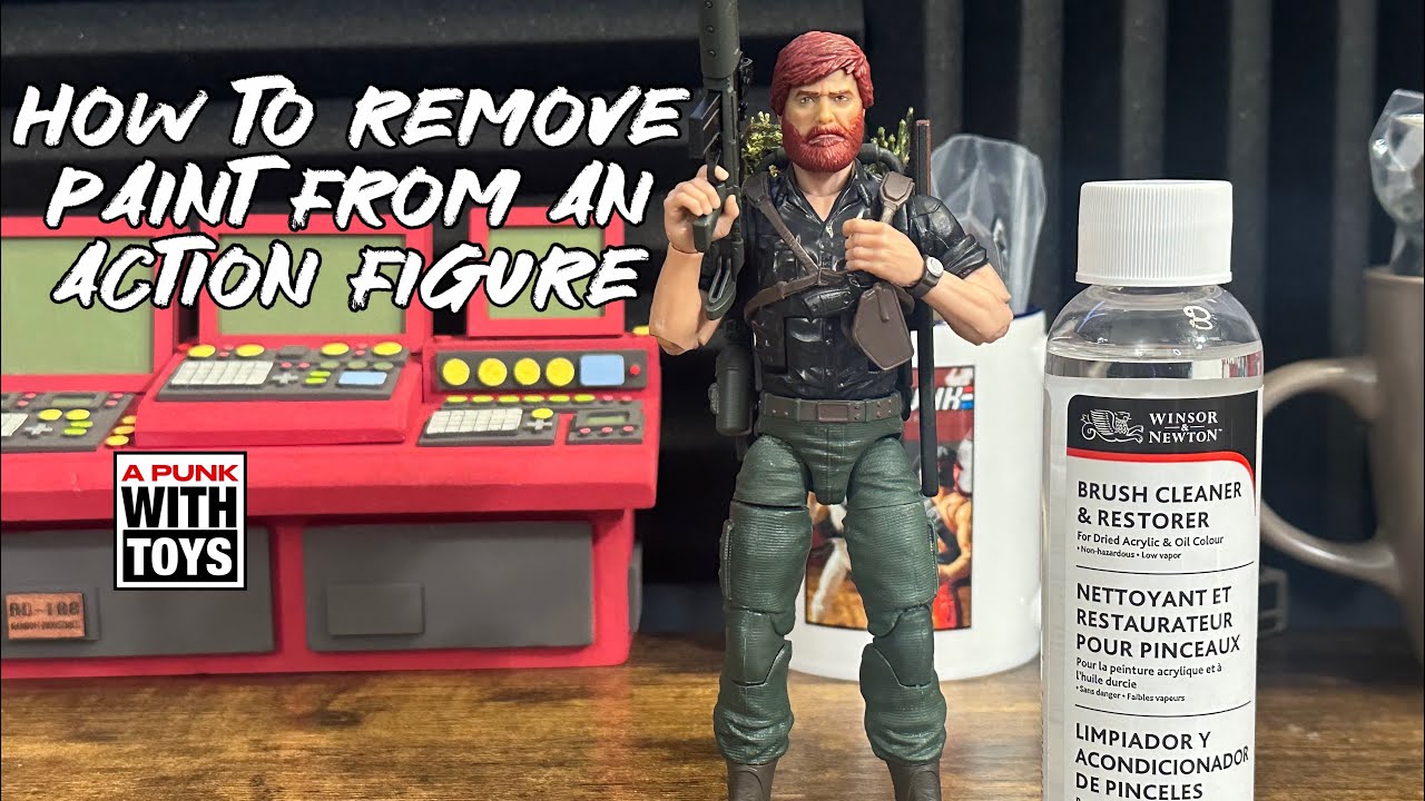 Удалите краску с фигурок прямо сейчас, вот что вам нужно использовать!!!