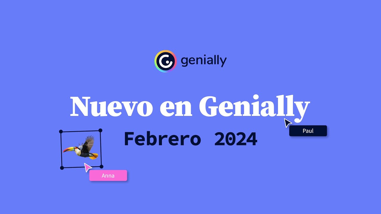 Nuevo en Genially┃Febrero 2024 YouTube