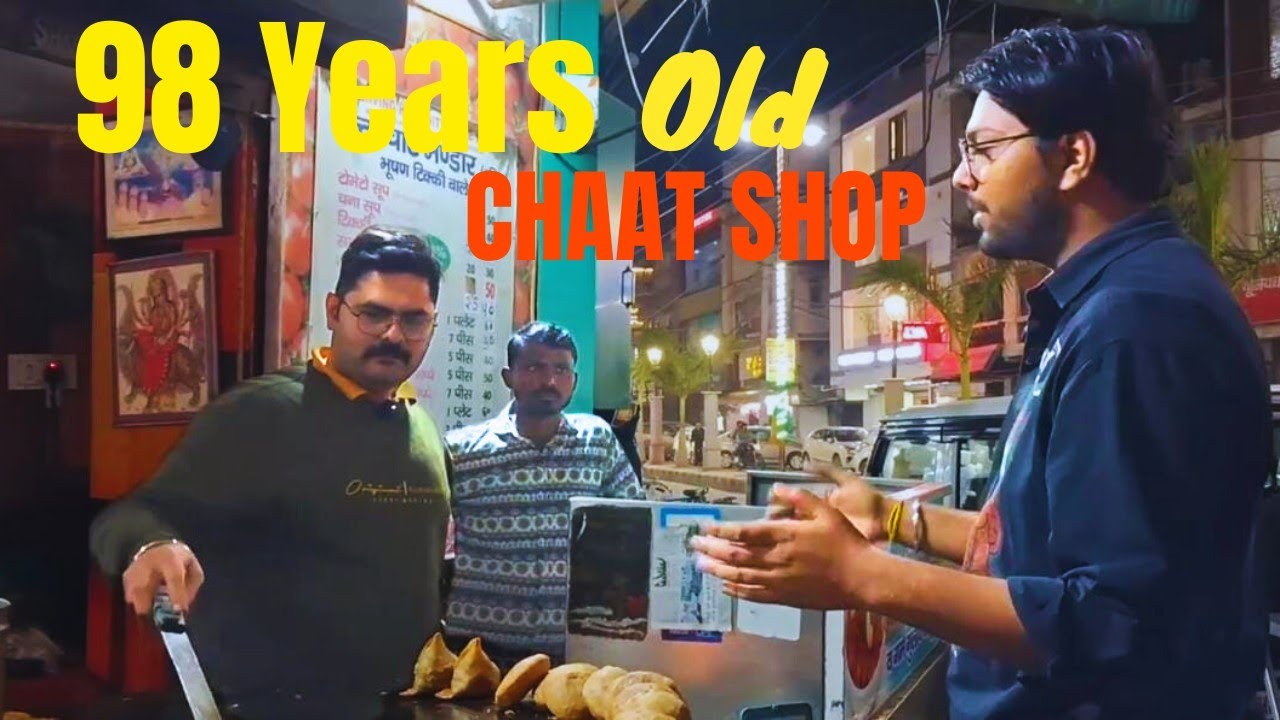 98 YEARS OLD CHAAT ON PATTA AAJ BHI VAHI TASTE 🤤🤤