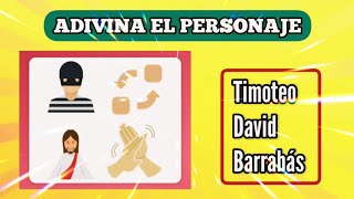 ADIVINA EL PERSONAJE BÍBLICO #2 / Test de la biblia (Juego Mental)