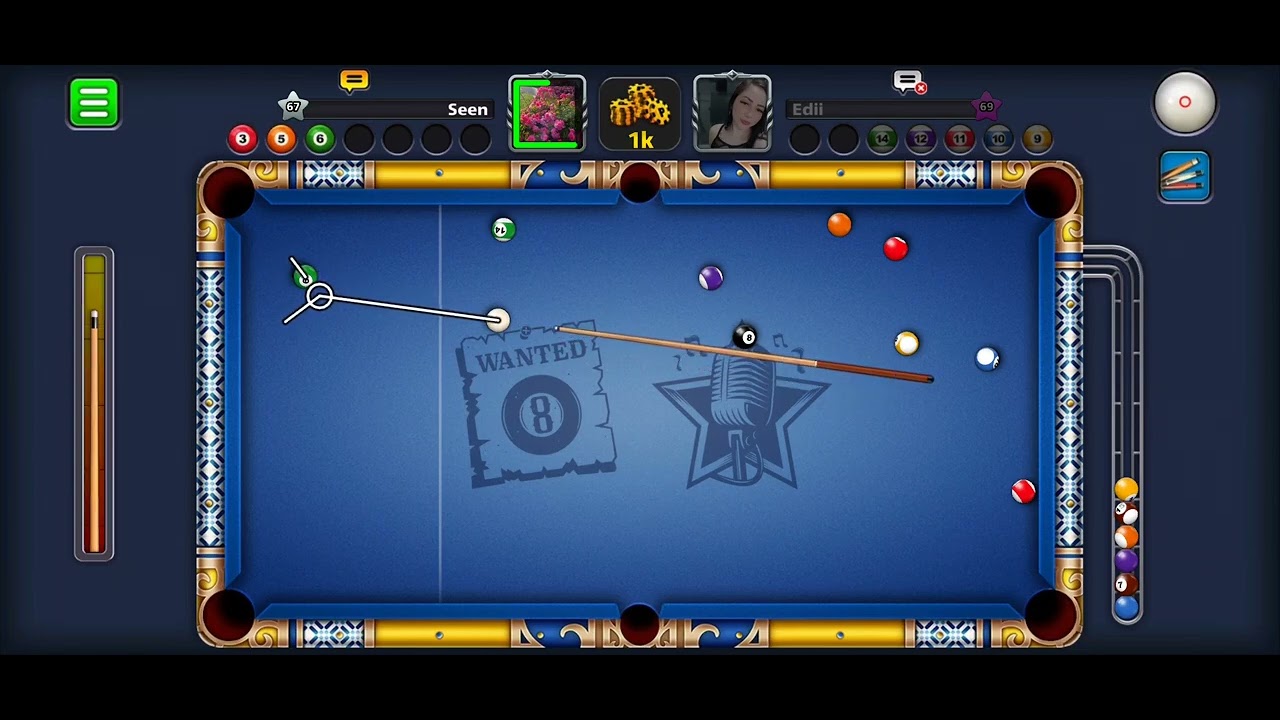 Perfect Aim! 8 Ball Pool Online Gameplay 🎱