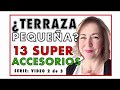 13 ACCESORIOS DECORACION TERRAZA, BALCÓN, PATIO  PEQUEÑO🐢¡CREALO ESPECTACULAR!.¡ENTRA YA!