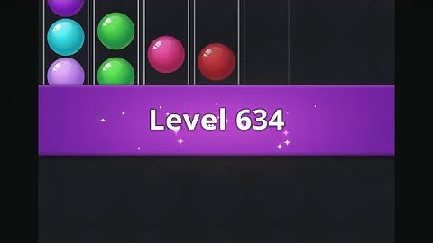 Color Bubble - Ball Sort Puz (Level 634)