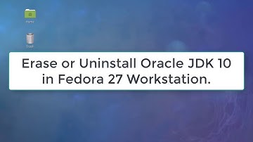 Erase or uninstall Oracle JDK 10 in Fedora 27 Workstation