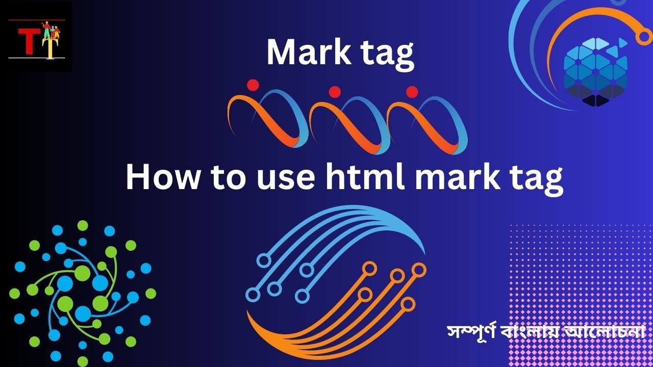Mark html. Aahp marking code.
