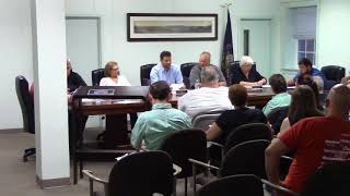 Sunbury, PA City Council Meeting 8/13/18
