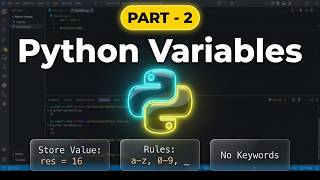 Python Variables - Part 2 (Python for Beginners)