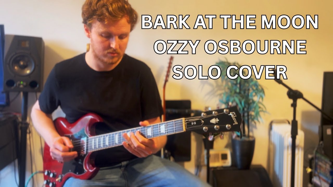 Bark At The Moon - Ozzy Osbourne - Solo Cover by Laurence