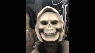 Mattel Skeletor mask sculpt