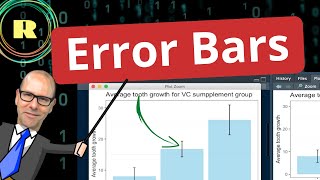 Error Bars using R programming by R Programming 101 10,035 views 1 year ago 12 minutes, 37 seconds