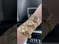 Rolex President Datejust Yellow Gold Diamond Ladies Watches Size Comparison | SwissWatchExpo