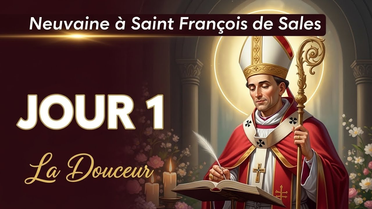 JOUR 1 - LA DOUCEUR | Neuvaine à Saint François de Sales