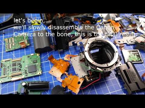 Video: Hur Man Reparerar En Canon DSLR-kamera