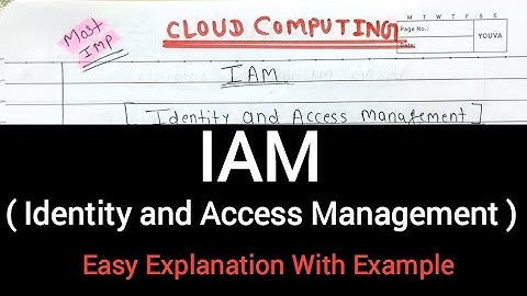 Lec-23 What is IAM? Full Explanation With Real Life Example | Cloud Computing | Hindi 