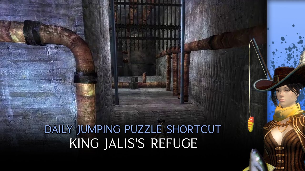 Guild Wars 2 Daily Jumping Puzzle Shortcut - King Jalis's Refuge
