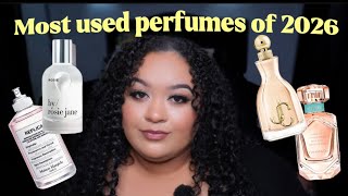My most worn fragrances biggest dents   + more tea 🫖 🤭😅