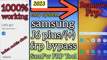 Samsung J6 Plus frp Bypass || 2023 new new trick || Samsung J6 Plus (J610F) Google Account Unlock