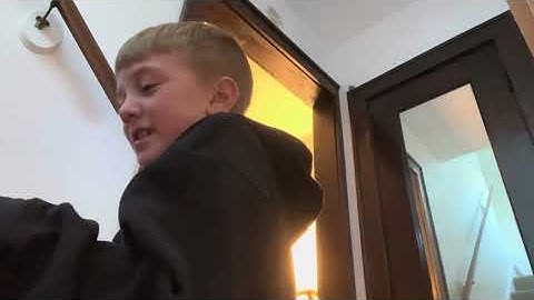 Lil bro Getting a job:3