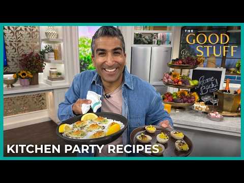 Fancy Kitchen Party Appetizers | The Good Stuff with Mary Berg