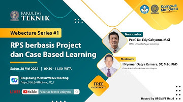 Webecture Series #1 - RPS Berbasis Project dan Case Based Learning