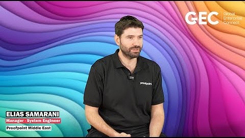Proofpoint at GITEX 2025: AI, human-centric security and threat intelligence with Elias Samarani