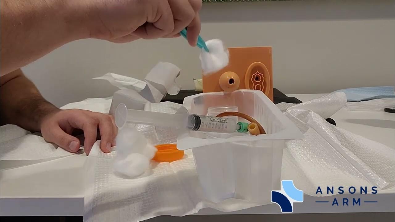 ANSONS Arm Male Catheter Tutorial YouTube