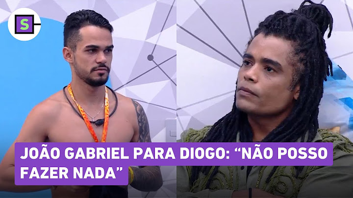 BBB 25: 'NÃO POSSO FAZER NADA' João Gabriel CORTA Diogo e diz que não mudará seu jogo por ele