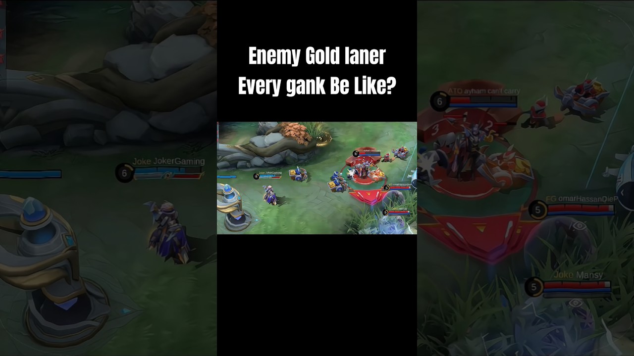 Enemy Gold laner every gank Be Like?!