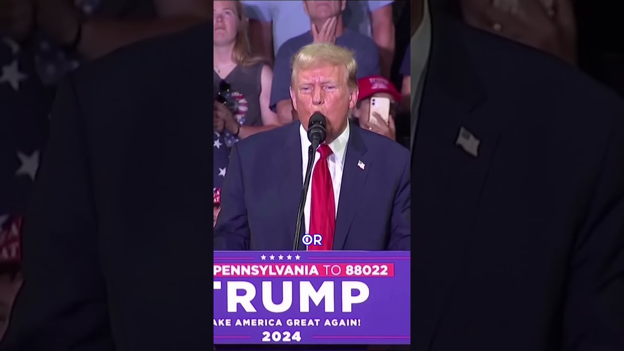 Donald Trump SLAMS Biden At Philadelphia Rally